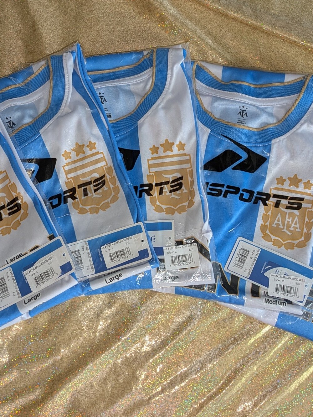 NEW Argentina Messi Official Jersey by AFA